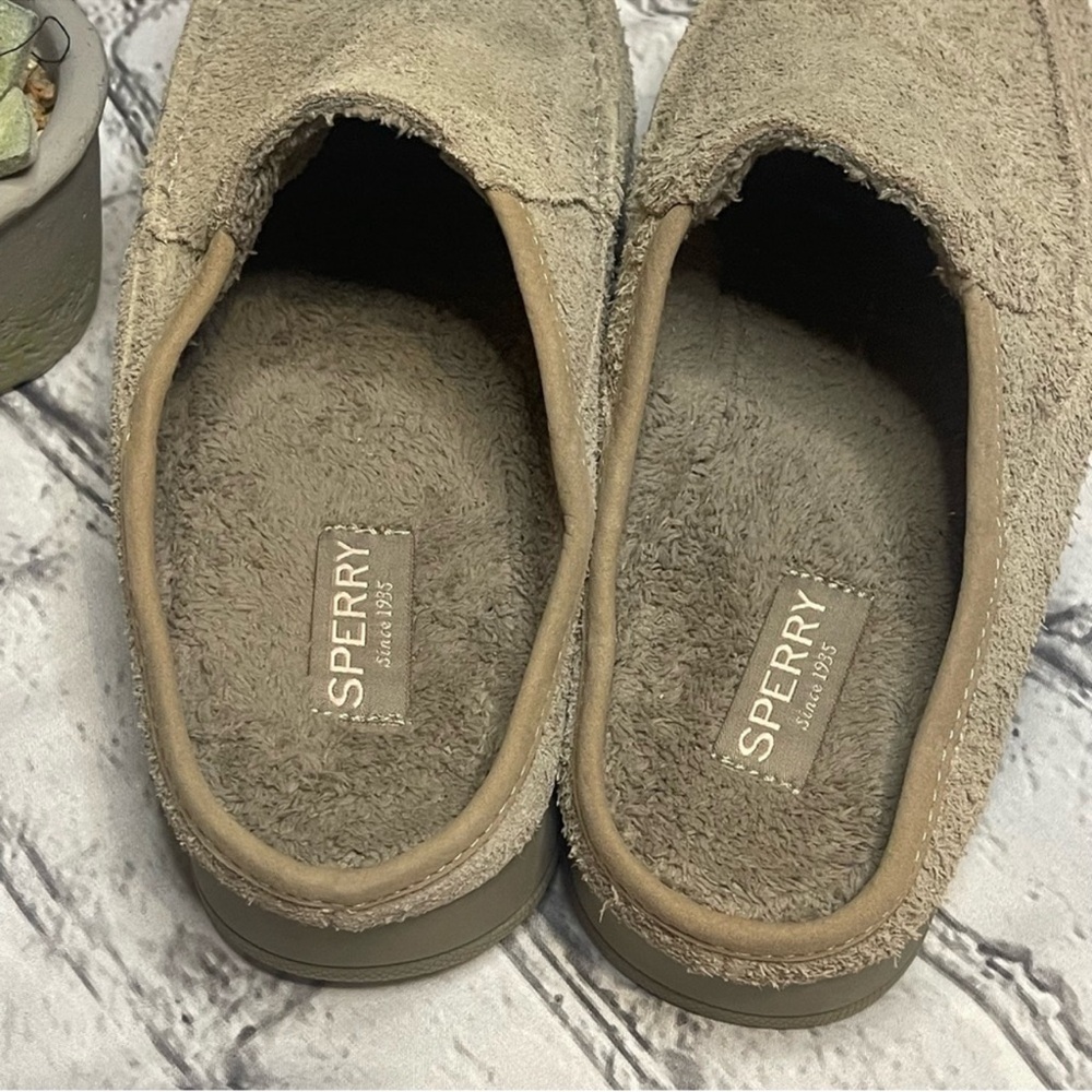 Sperry Slip On Suede Shoes - Picture 2 of 7